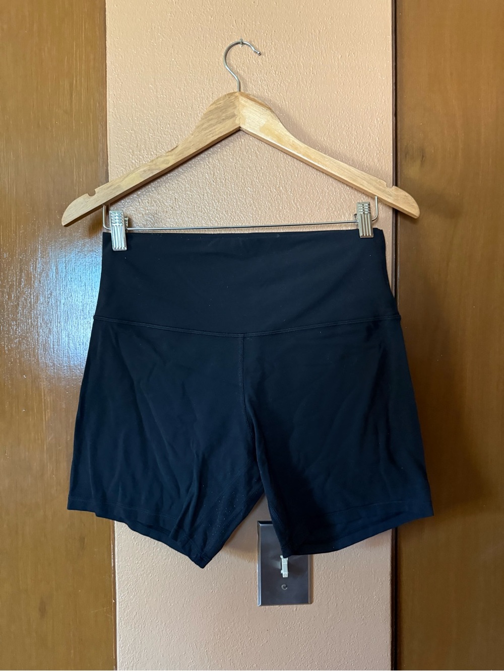 lululemon athletica Black High-Rise Bike Shorts